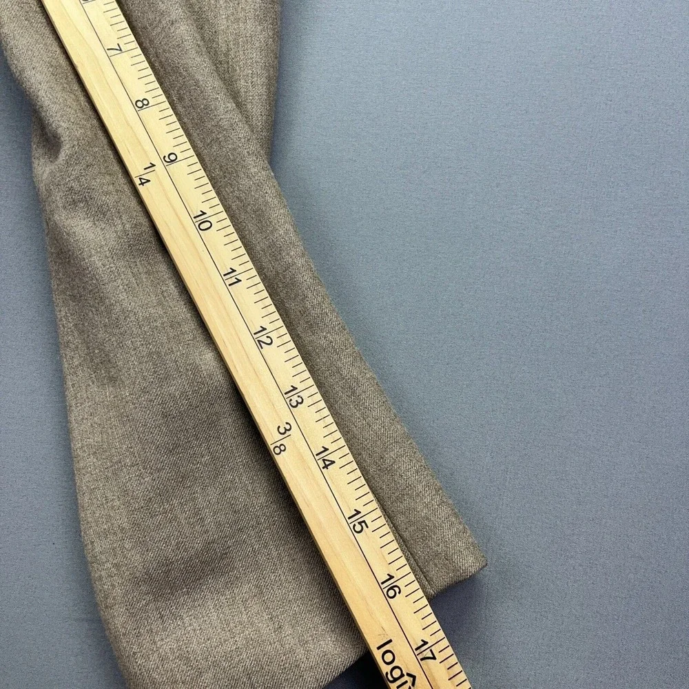 Vintage Bullock's Wool Blazer Union Made in the USA Men's Sz 42 Beige Brown Long